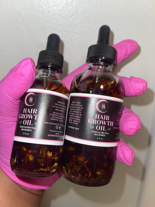 Hair growth oil